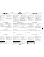 Preview for 2 page of Philips AE100017 User Manual