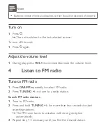 Preview for 11 page of Philips AE2012 User Manual