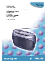 Philips AE2110/04 Product Information предпросмотр