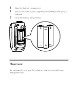 Предварительный просмотр 7 страницы Philips AE2330 User Manual