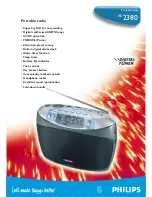 Philips AE2380 - Brochure предпросмотр