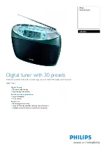 Preview for 1 page of Philips AE2380 - Specifications