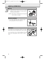 Preview for 8 page of Philips AE2380 - User Manual