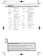 Preview for 62 page of Philips AE2380 - User Manual