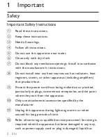 Preview for 4 page of Philips AE2430 User Manual