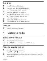 Preview for 12 page of Philips AE2430 User Manual