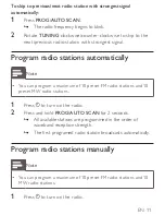 Preview for 13 page of Philips AE2430 User Manual