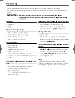 Preview for 27 page of Philips AE5000 User Manual