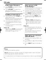 Preview for 39 page of Philips AE5000 User Manual