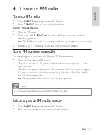 Preview for 12 page of Philips AE5212 User Manual