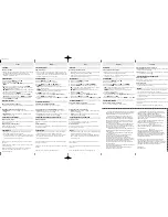 Preview for 2 page of Philips AE6370 User Manual