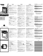 Preview for 1 page of Philips AE6775/20Z User Manual