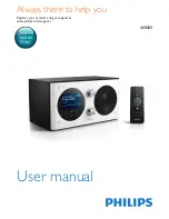 Предварительный просмотр 1 страницы Philips AE8000 User Manual