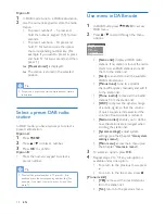 Предварительный просмотр 16 страницы Philips AE8000 User Manual