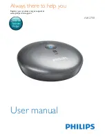 Предварительный просмотр 1 страницы Philips AEA2700 User Manual