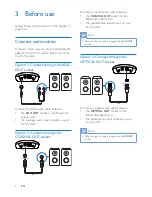 Предварительный просмотр 6 страницы Philips AEA2700 User Manual