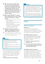 Предварительный просмотр 5 страницы Philips AEA7000/17 User Manual