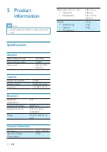 Предварительный просмотр 16 страницы Philips AEA7000/17 User Manual