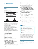 Preview for 4 page of Philips AEA7000 User Manual