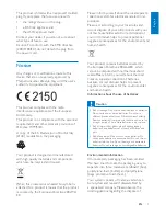 Preview for 5 page of Philips AEA7000 User Manual