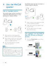 Предварительный просмотр 10 страницы Philips AECS7000E User Manual