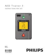 Предварительный просмотр 1 страницы Philips Aed Trainer 3 Instructions For Use Manual