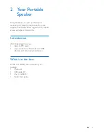 Preview for 4 page of Philips AEM120BLU User Manual