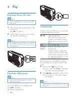 Preview for 7 page of Philips AEM120BLU User Manual