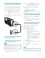 Preview for 8 page of Philips AEM120BLU User Manual