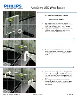 Предварительный просмотр 2 страницы Philips AeroScape ASW Assembly Instructions Manual