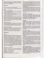 Preview for 5 page of Philips AF 877 Operating Instructions Manual