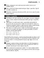 Preview for 79 page of Philips AIRFLOSS PRO Directions For Use Manual