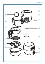 Preview for 7 page of Philips Airfryer XXL HD9630 Series User Manual