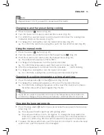 Предварительный просмотр 13 страницы Philips Airfryer XXL User Manual
