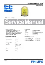 Preview for 1 page of Philips AirStar FC8220/01 Service Manual