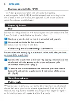 Preview for 8 page of Philips Airstylist HP4653 User Manual