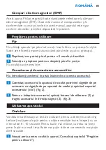 Preview for 81 page of Philips Airstylist HP4653 User Manual