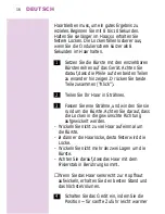 Preview for 16 page of Philips Airstylist quattro 600 User Manual