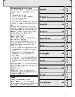 Preview for 2 page of Philips AJ 3140 FAMILY User Manual