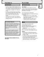 Preview for 7 page of Philips AJ 3140 FAMILY User Manual