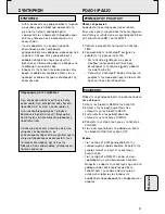 Preview for 47 page of Philips AJ 3140 FAMILY User Manual