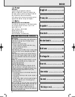 Предварительный просмотр 2 страницы Philips AJ 3190 Instructions For Use Manual