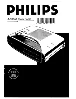 Philips AJ 3240 User Manual preview