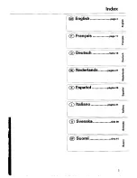 Preview for 3 page of Philips AJ 3630 User Manual