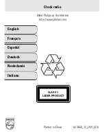 Preview for 17 page of Philips AJ 3650 User Manual