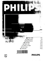 Preview for 1 page of Philips AJ 3710 Quick Manual