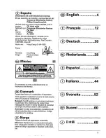 Preview for 3 page of Philips AJ 3930 (Finnish) User Manual