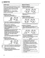 Preview for 8 page of Philips AJ 3930 (Finnish) User Manual