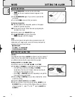 Preview for 8 page of Philips AJ 3935 User Manual