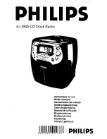 Предварительный просмотр 1 страницы Philips AJ 3940/05 (Dutch) Gebruiksaanwijzing